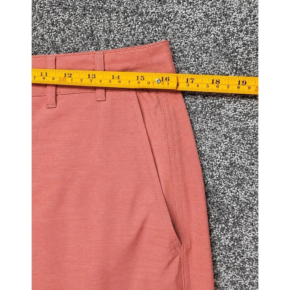 Faherty Belt Loop All Day Shorts Men's 31 Sunrose Pink 9